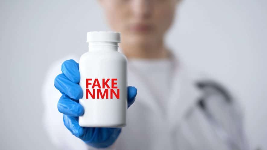 Beware of fake NMN being sold online including amazon, ebay, aliexpress